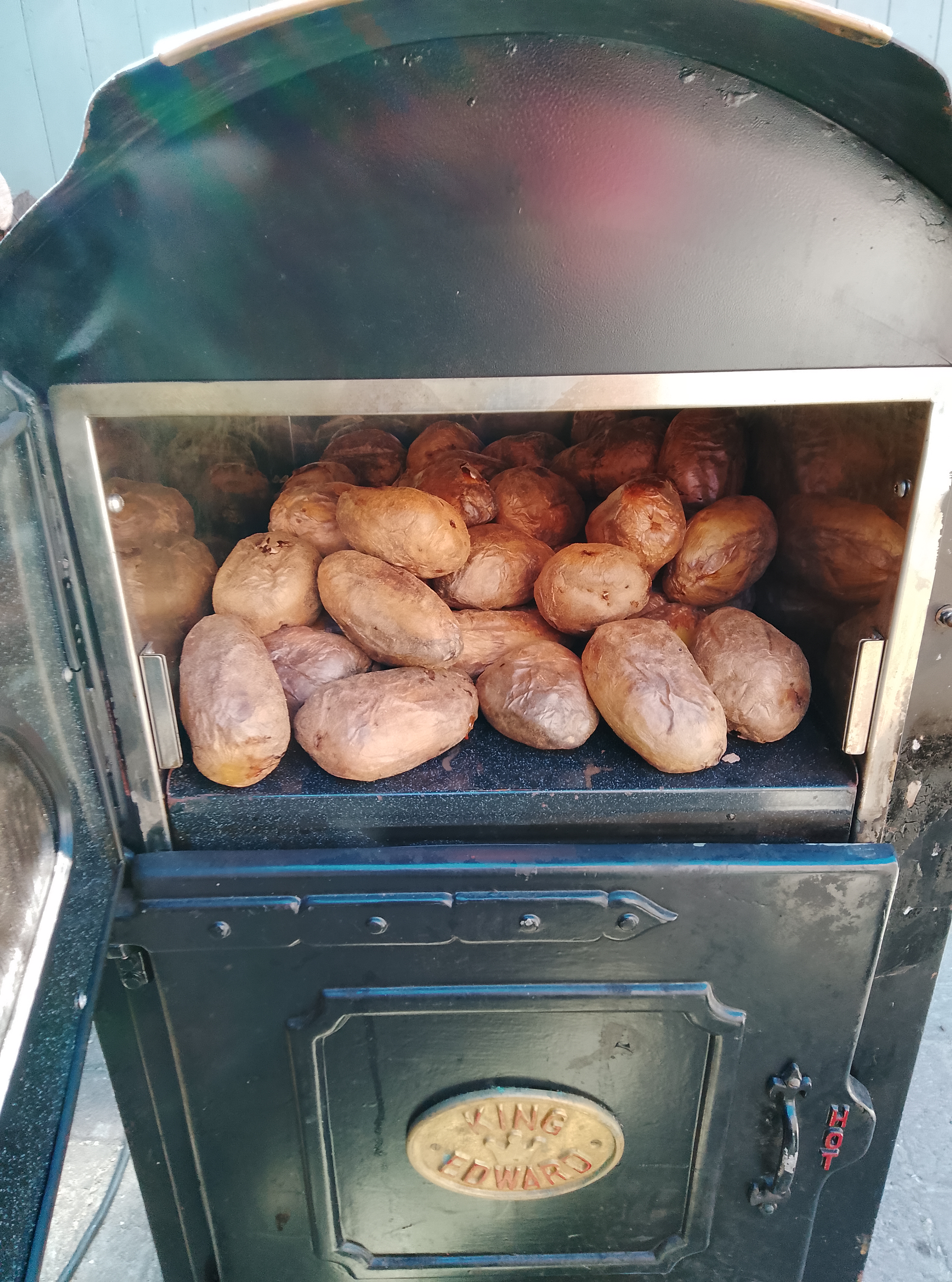 Jacket potato catering setup in Bristol – Hogs 4 All